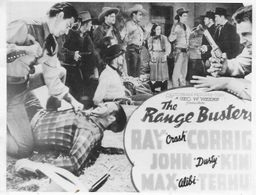 Ray Corrigan, Karl Hackett, Bruce King, John 'Dusty' King, LeRoy Mason, Carl Mathews, Max Terhune, Luana Walters, and Jo