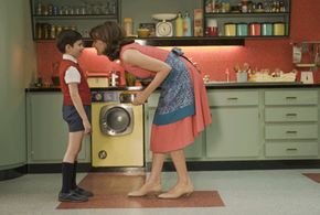 Valérie Lemercier and Maxime Godart in Little Nicholas (2009)