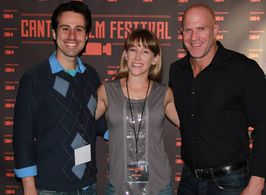 Jake Thomas, Erin Brown Thomas, and Bruno Gunn - at the event of the Canton Film Festival '14