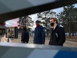 On set of Scouts Honour