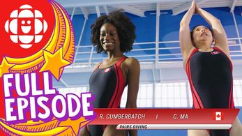 Still of Rashaana Cumberbatch and Cihang Ma in According to Kids and Diving