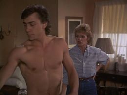 Alex McArthur and Clara Perryman in Scarecrow and Mrs. King (1983)