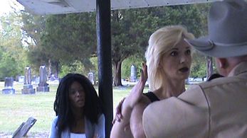 Rick Vyper, Miracle Davis, and Holly Petty in Then the Night Comes (2018)