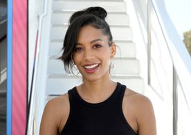 Stefani Robinson at an event for What We Do in the Shadows (2019)