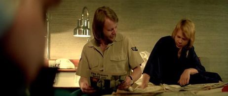 Benny Andersson, Björn Ulvaeus, and ABBA in ABBA: The Movie (1977)