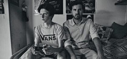 Rimi Beqiri, Luca Antonucci in “Soltanto Parole” (Short) (2019)