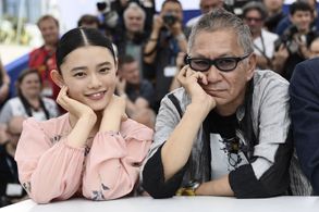 Takashi Miike and Hana Sugisaki