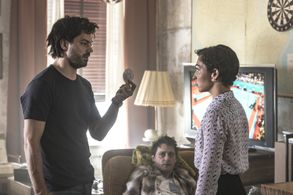 Dominic Cooper, Ruth Negga, and Robbie Tann in Preacher (2016)