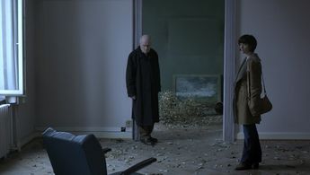 Michel Bouquet and Florence Loiret Caille in The Little Bedroom (2010)