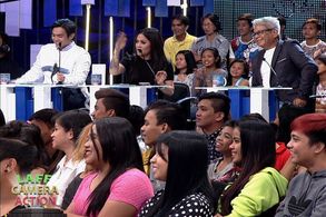 Gladys Guevarra, Caesar Cosme, and Sef Cadayona in Laff Camera Action (2016)