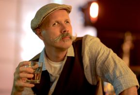 Eaten By A Bear on the set of Temps.