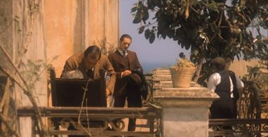 Robert De Niro, Mario Cotone, and Giuseppe Sillato in The Godfather Part II (1974)