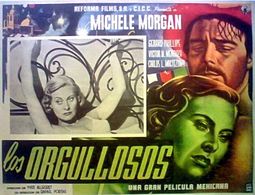 Michèle Morgan and Gérard Philipe in The Proud and the Beautiful (1953)