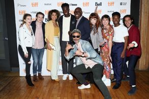 Cameron Bailey, Taika Waititi, Devery Jacobs, Jess Salgueiro, Lamar Johnson, Stéphane Bak, Eleanor Worthington-Cox, Mich