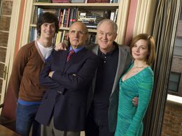 John Lithgow, Jeffrey Tambor, Heather Burns, and Jake Sandvig in Twenty Good Years (2006)