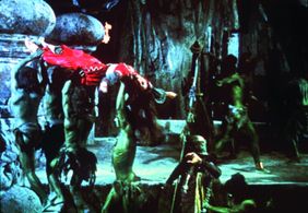 John Phillip Law and Caroline Munro in The Golden Voyage of Sinbad (1973)