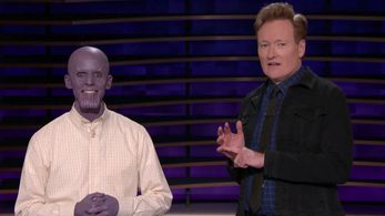 Conan O'Brien and James Simenc in Conan: Nore Davis (2019)