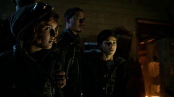 David Mazouz and Camren Bicondova in Gotham (2014)