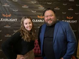 Talent Unlimited actors, Ashlyn Ford and Chad Crenshaw attending the Accidental Family watch party on December 6th, 2020