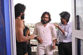 Vijay Deverakonda, Rahul Ramakrishna, and Sandeep Reddy Vanga in Arjun Reddy (2017)