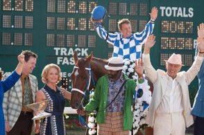 Diane Lane, John Malkovich, Dylan Baker, Nelsan Ellis, and Otto Thorwarth in Secretariat (2010)