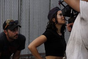 On set of Ladies Like Us: The Rise of Neighborhood Watch-Ep. 6 