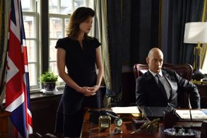 Nicolas Van Burek and Cariba Heine in Designated Survivor (2016)