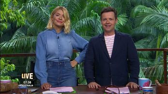 Declan Donnelly and Holly Willoughby in I'm a Celebrity, Get Me Out of Here! (2002)