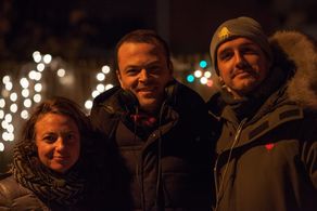 Neal Dodson, Susan Leber, and Brian Shoaf in Aardvark (2017)