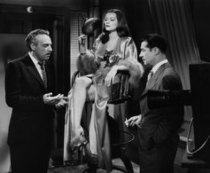 Don Ameche, Hazel Brooks, and George Coulouris in Sleep, My Love (1948)