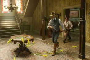 Pierce Brosnan and Shane Graham in The Son (2017)