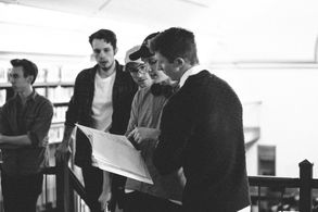 Jesse Charles, Kyle Misak, Sage Benner, Alexander K. Doornbos, and Trevor Tracy in Crazy Carl (2017)