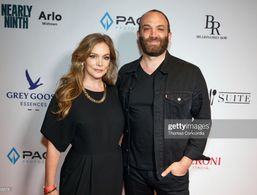 TRIBECA FILM FESTIVAL NEW YORK, NEW YORK - JUNE 13, 2021: Leah Loftin and Nathan Halpern attend the 