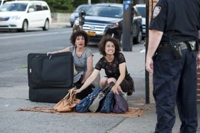 Susie Essman, Ilana Glazer, and Sean Donnelly in Broad City (2014)