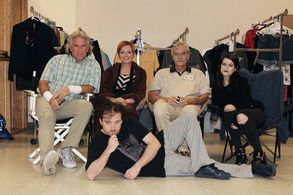 Eddie Huchro with Monica Engressor, Micahel P. Russel, Gary W. Metz and Emma Blyth in Eyes Upon Waking