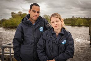 Andrea Lowe and Ben Bailey Smith in Midsomer Murders (1997)