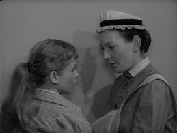 Bibi Andersson and Barbro Hiort af Ornäs in Brink of Life (1958)