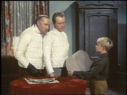 Robert Crosson, Gabriel Curtiz, and Michael Winkelman in The Lone Ranger (1949)