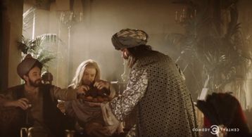 Terral Altom as The Sultan in Drunk History