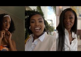 Aida Osman, Amber Reign Smith, and Amandla Jahava