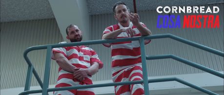 Jeremy London and Alan Belcher in Cornbread Cosa Nostra (2018)