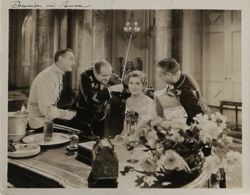 John Barrymore, Bela Loblov, Morris Nussbaum, and Diana Wynyard in Reunion in Vienna (1933)