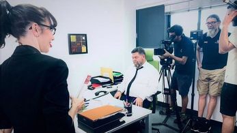 Mario Zorrilla and Emma Caballero in Monesterio Somos Naturaleza (2021)