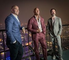 Dwayne Johnson, Chris Morgan, and Hiram Garcia