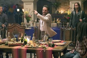 Romano Orzari and Leonardo Gaviria in Taken (2017)