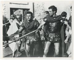 Lang Jeffries and Luciano Marin in Fire Over Rome (1965)