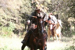 Chris Kinkade and Russell Quinn in Mouth of Caddo (2008)