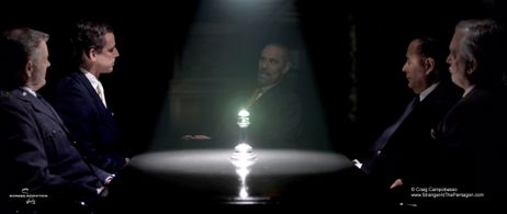 Valiant Thor (Jeff Joslin) meets the evil Empyrean (Joel Swetow) who runs the world behind the corporate curtain.