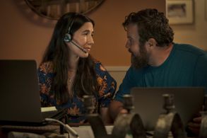 Cass Buggé and Adam Bartley in Night Sky (2022)