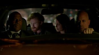 Jim Codrington, Violante Placido, Mark Rendall, and Matthew D. Matteo in The Transporter (2012)